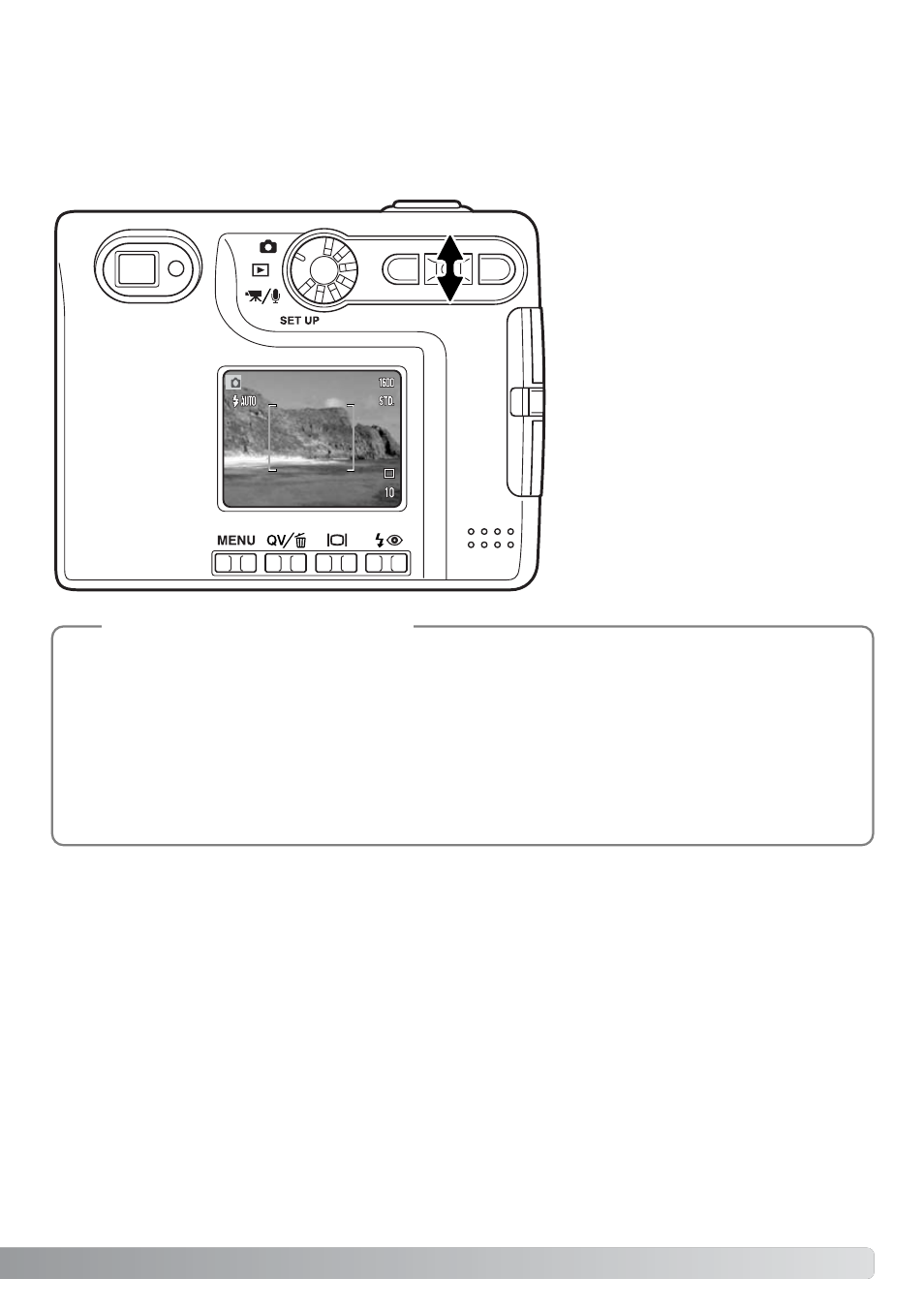 Using the zoom lens, Shooting tips | Konica Minolta DiMAGE Xt User Manual | Page 23 / 112