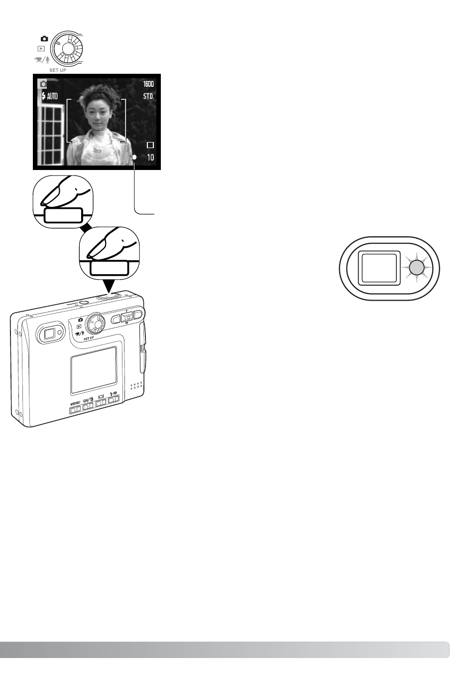 Basic recording operation | Konica Minolta DiMAGE Xt User Manual | Page 25 / 112