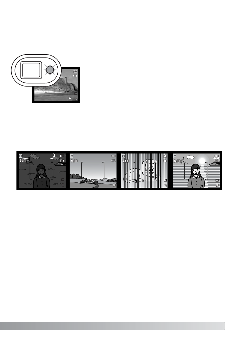 Focus signals, Special focusing situations, Focus signals special focusing situations | Konica Minolta DiMAGE Xt User Manual | Page 27 / 112