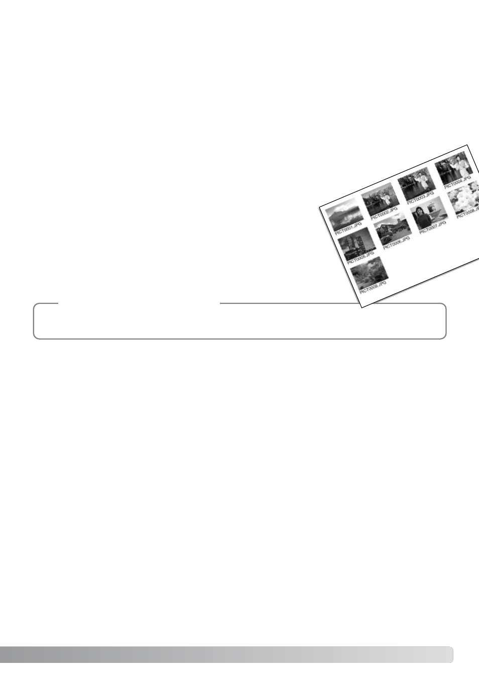 Ordering an index print | Konica Minolta DiMAGE Xt User Manual | Page 71 / 112