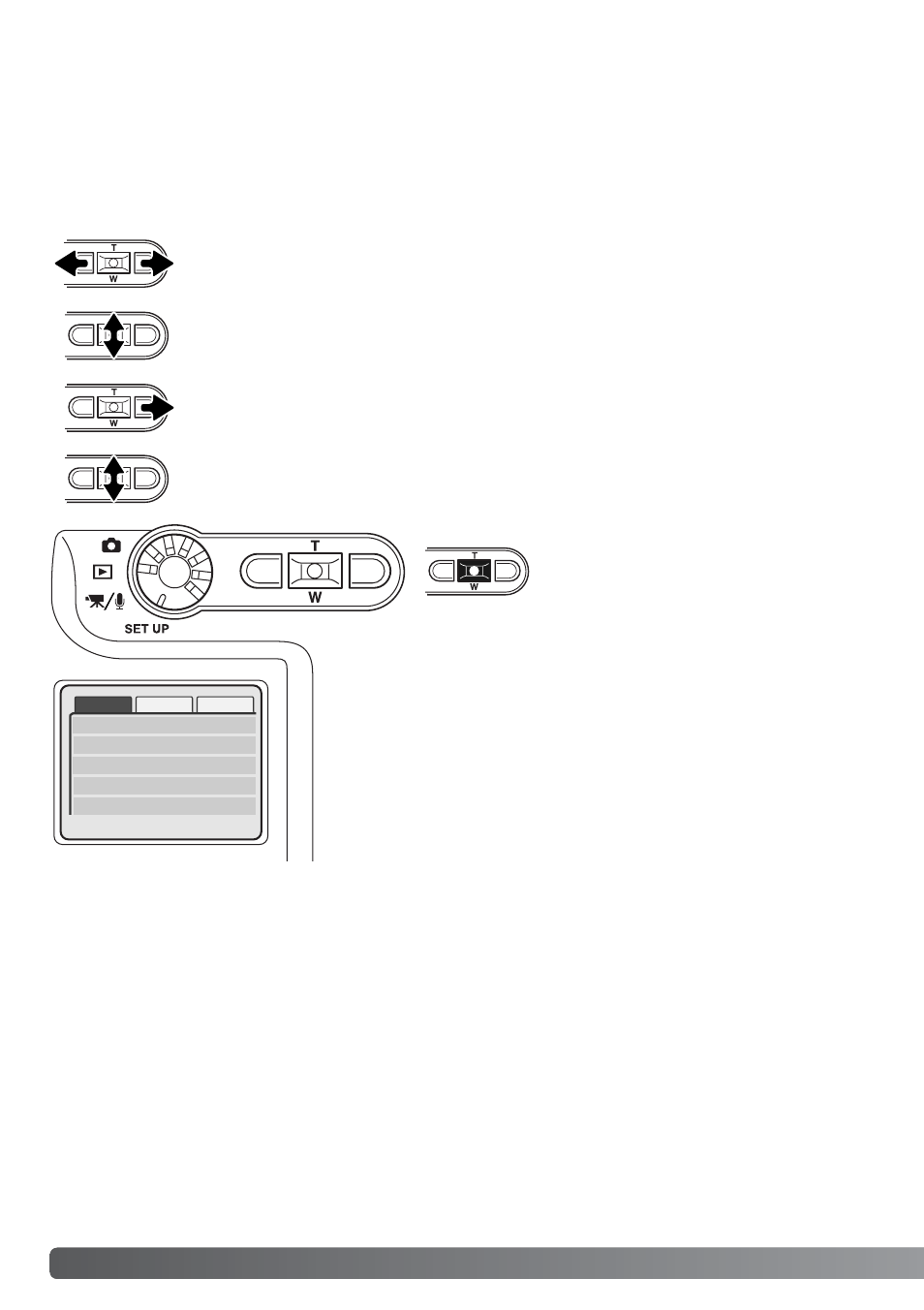 Setup mode, Navigating the setup menu | Konica Minolta DiMAGE Xt User Manual | Page 74 / 112