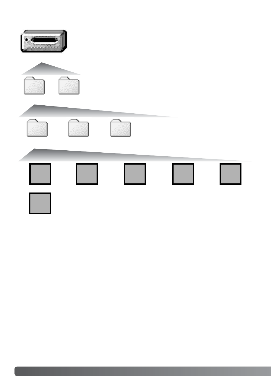 Memory card folder organization | Konica Minolta DiMAGE Xt User Manual | Page 90 / 112