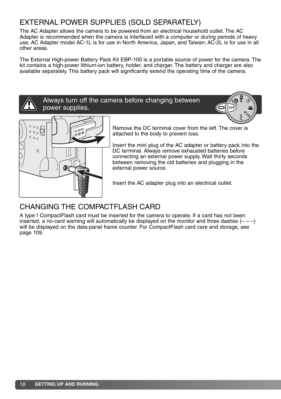 Konica Minolta DiMAGE S414 User Manual | Page 18 / 112