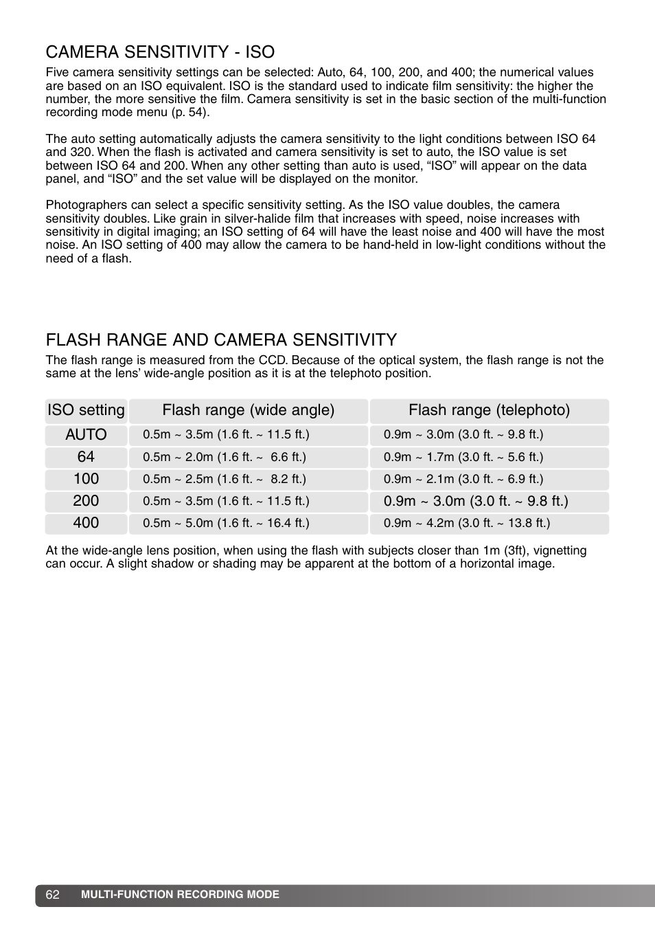 Konica Minolta DiMAGE S414 User Manual | Page 62 / 112