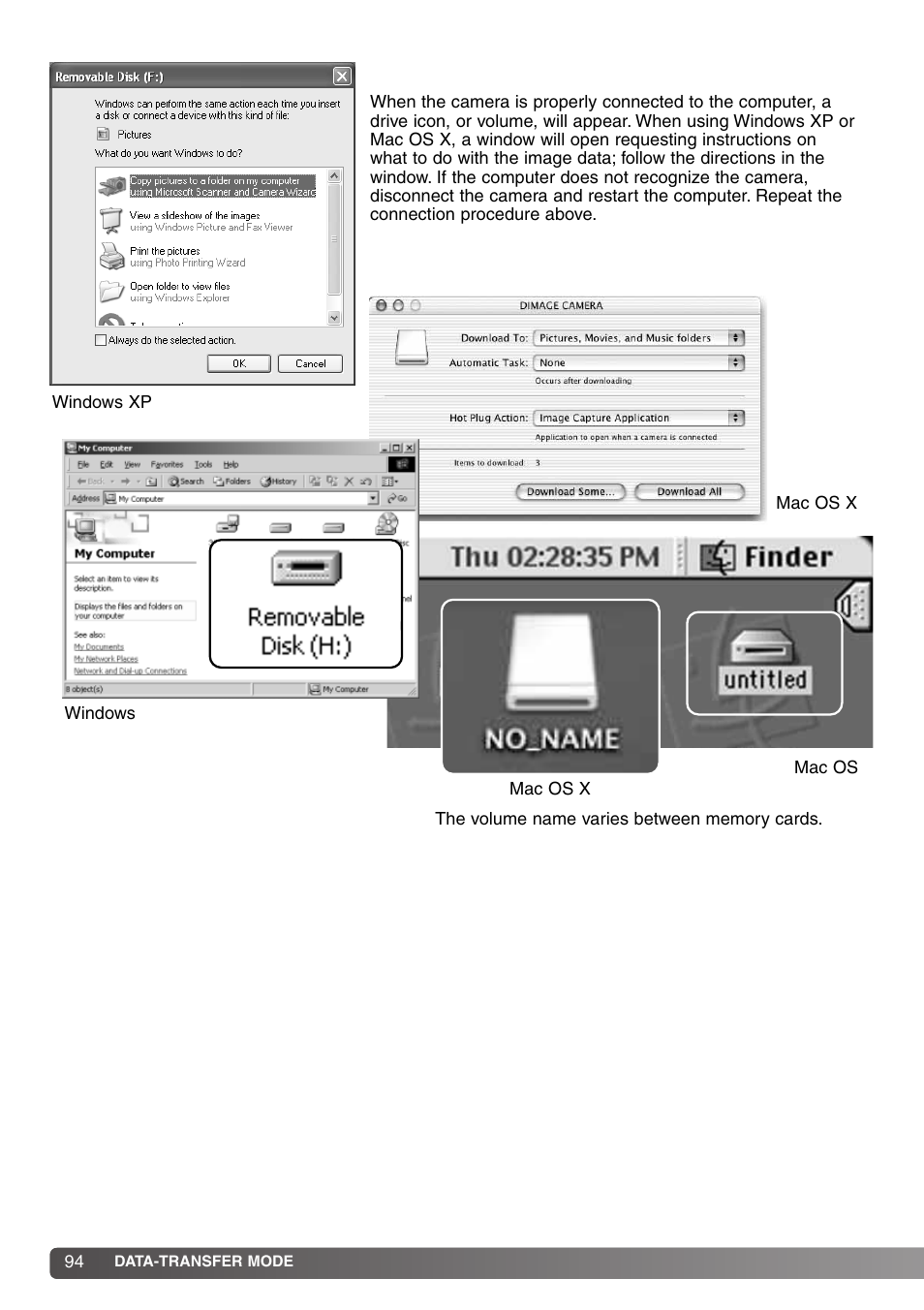 Konica Minolta DiMAGE S414 User Manual | Page 94 / 112