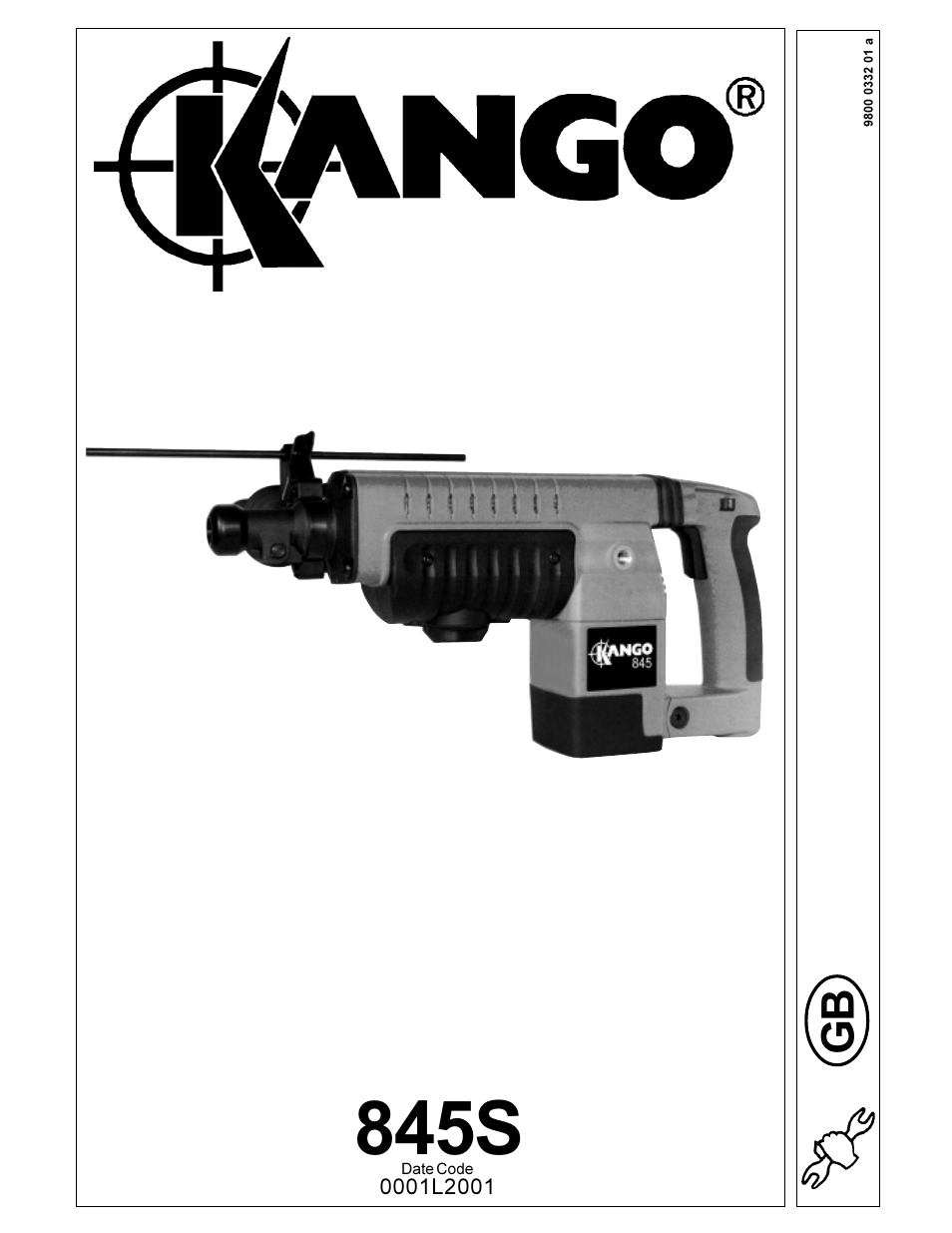 Kangol 845S User Manual | 10 pages