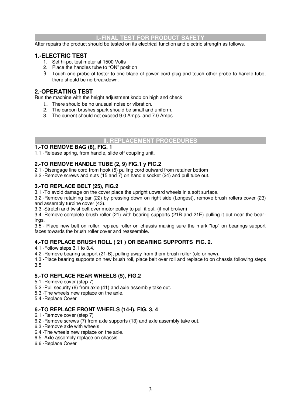Koblenz/Thorne Electric U-40 User Manual | Page 3 / 12