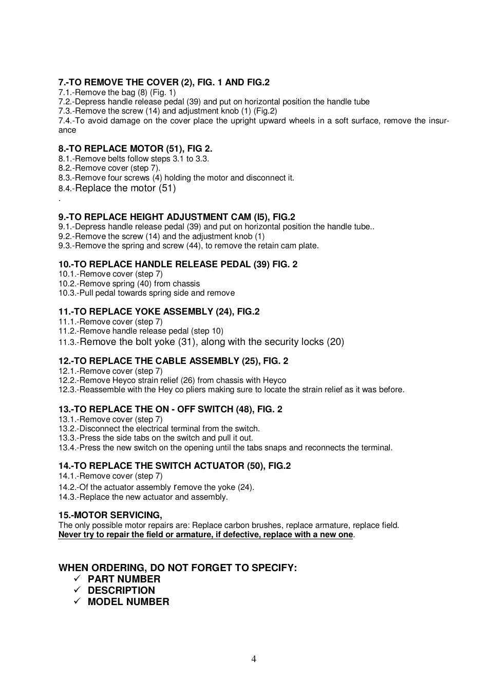 Koblenz/Thorne Electric U-40 User Manual | Page 4 / 12