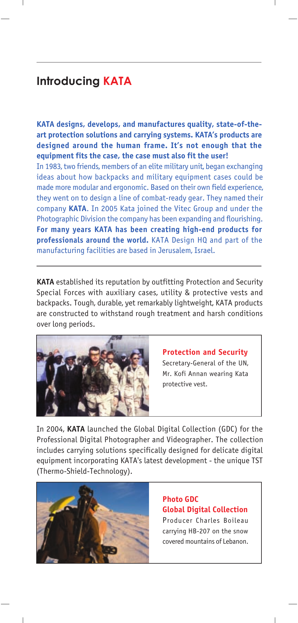 Introducing kata | KATA KT A02D User Manual | Page 2 / 23