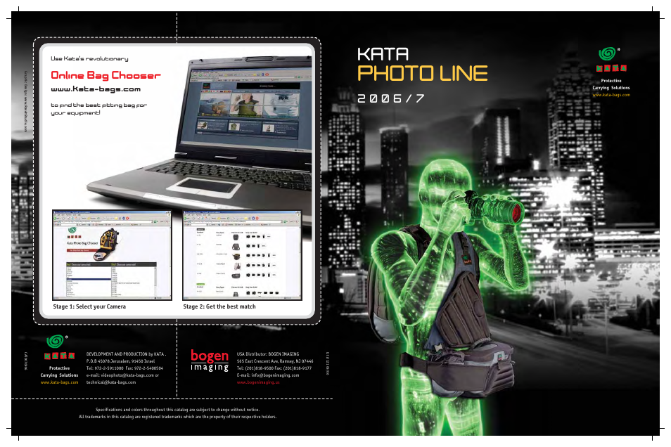 Photo line, Kata, Online bag chooser | KATA Photoline SB-907 User Manual | Page 44 / 44