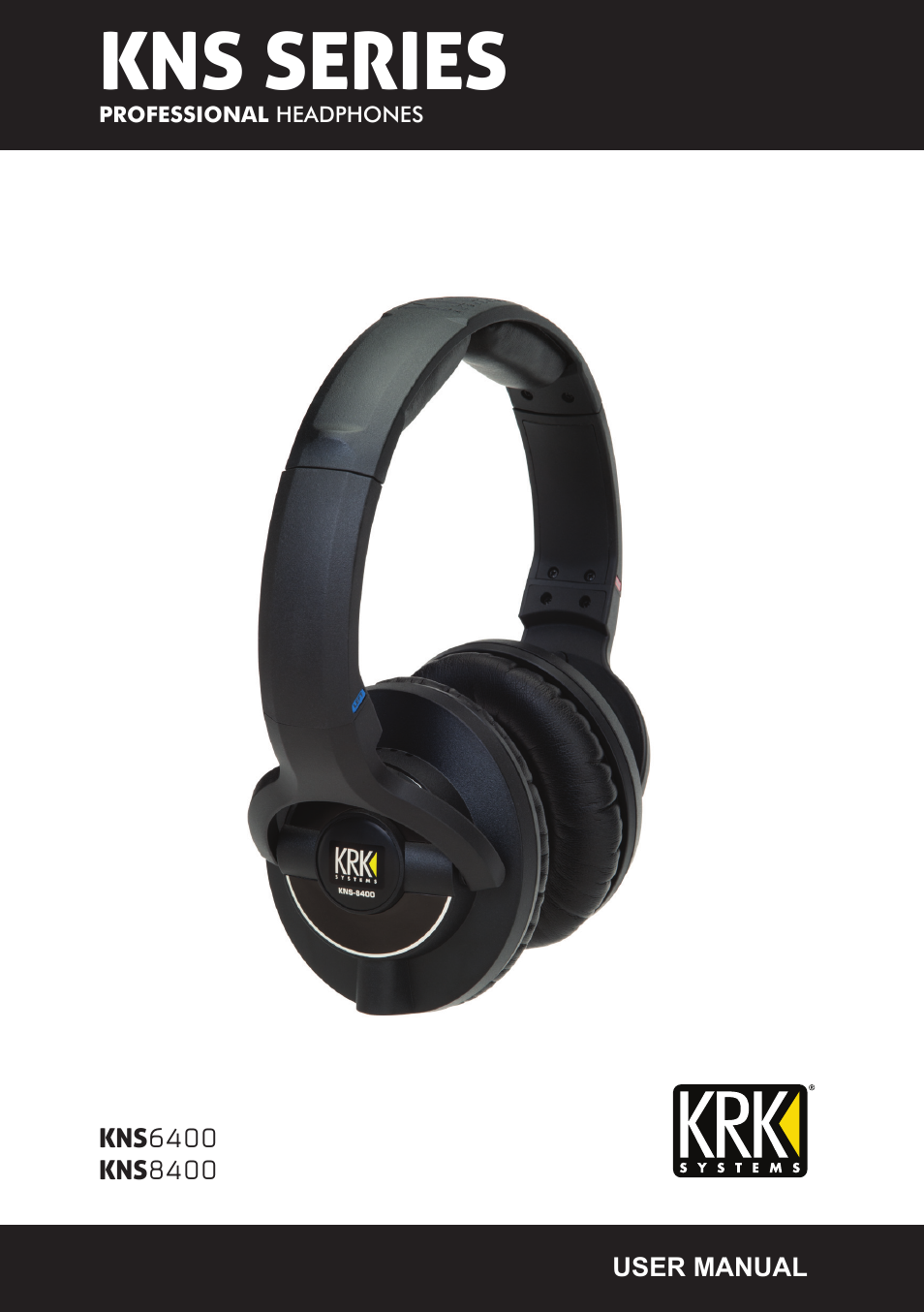 KRK KNS8400 User Manual | 20 pages