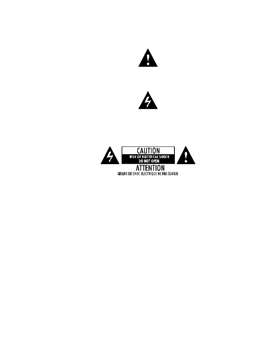 Safety instructions: english, Caution, Warning | KRK V8 User Manual | Page 15 / 18