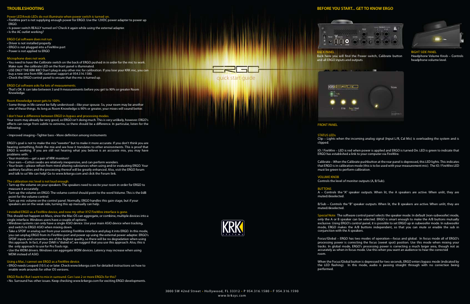 KRK 12VDC User Manual | 2 pages