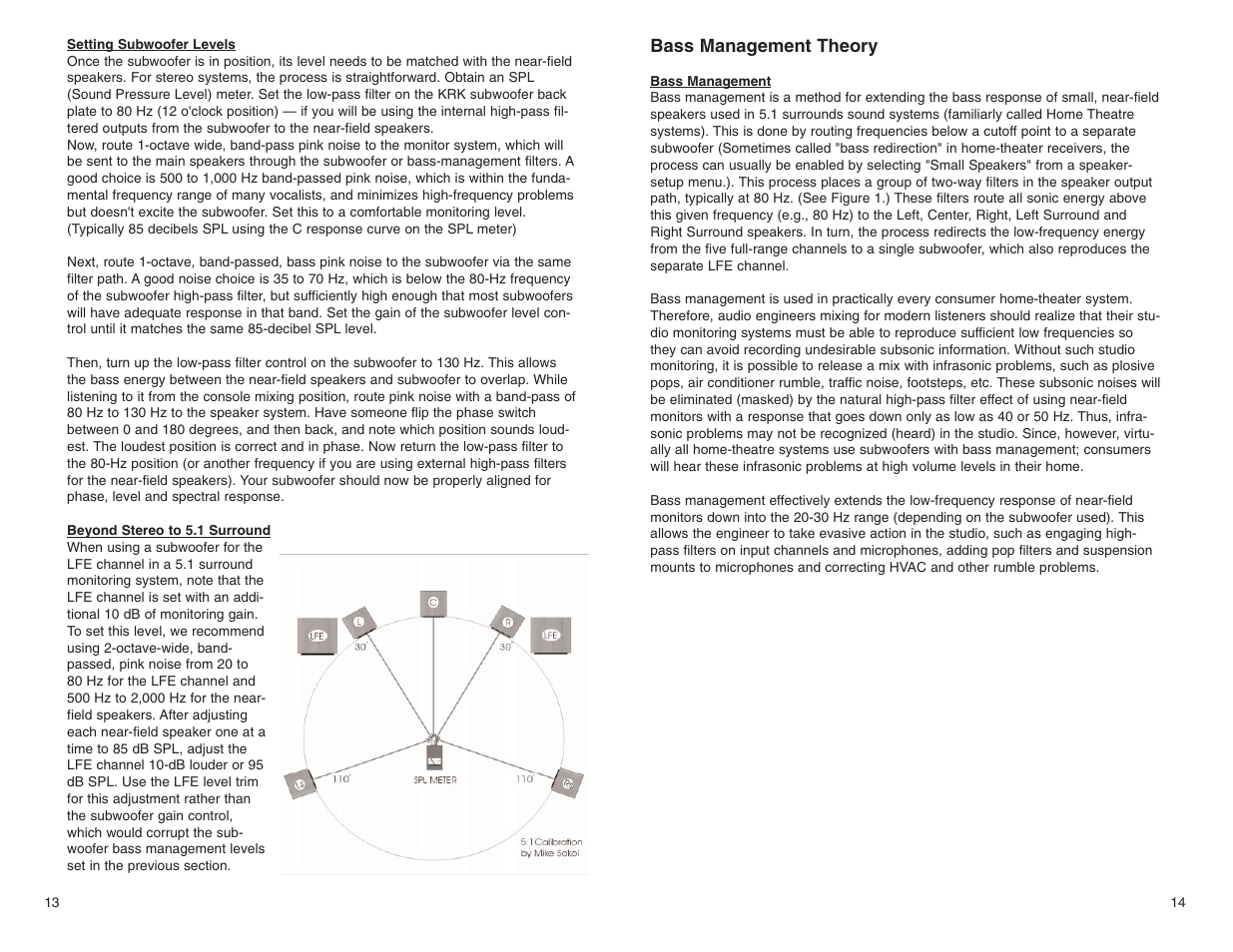 Bass management theory | KRK ROKIT POWERED SERIES User Manual | Page 9 / 11