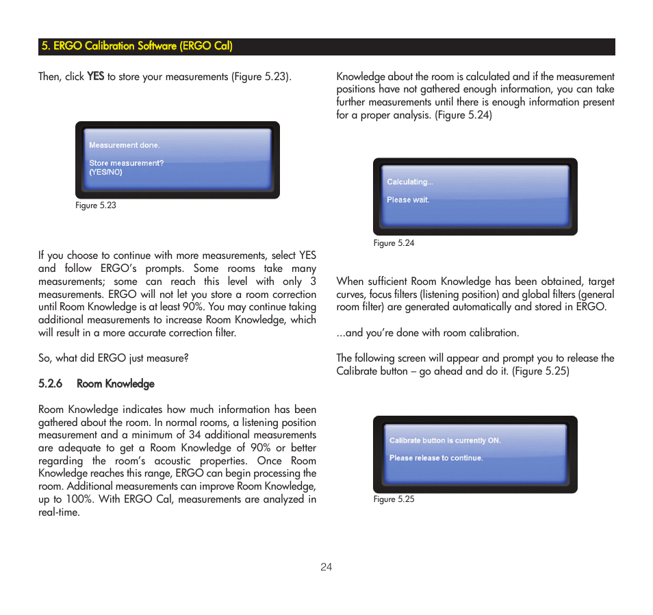 6 room knowledge | KRK ERGO User Manual | Page 24 / 37