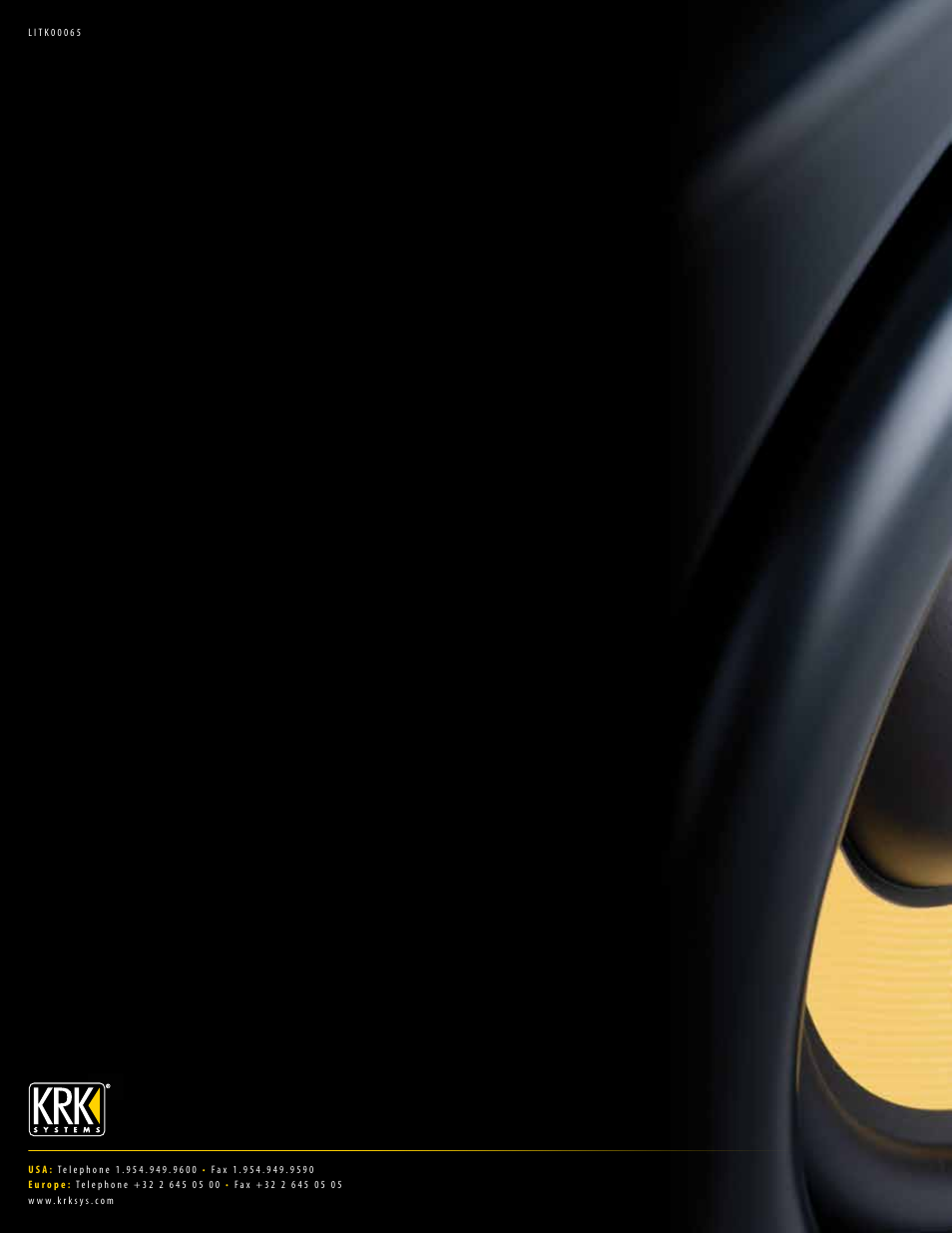 KRK Full-line Speaker Monitor User Manual | Page 11 / 11