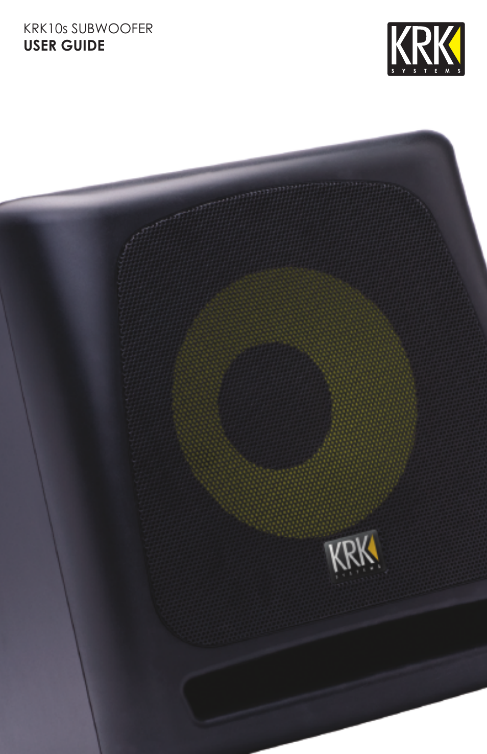 KRK 10S User Manual | 22 pages