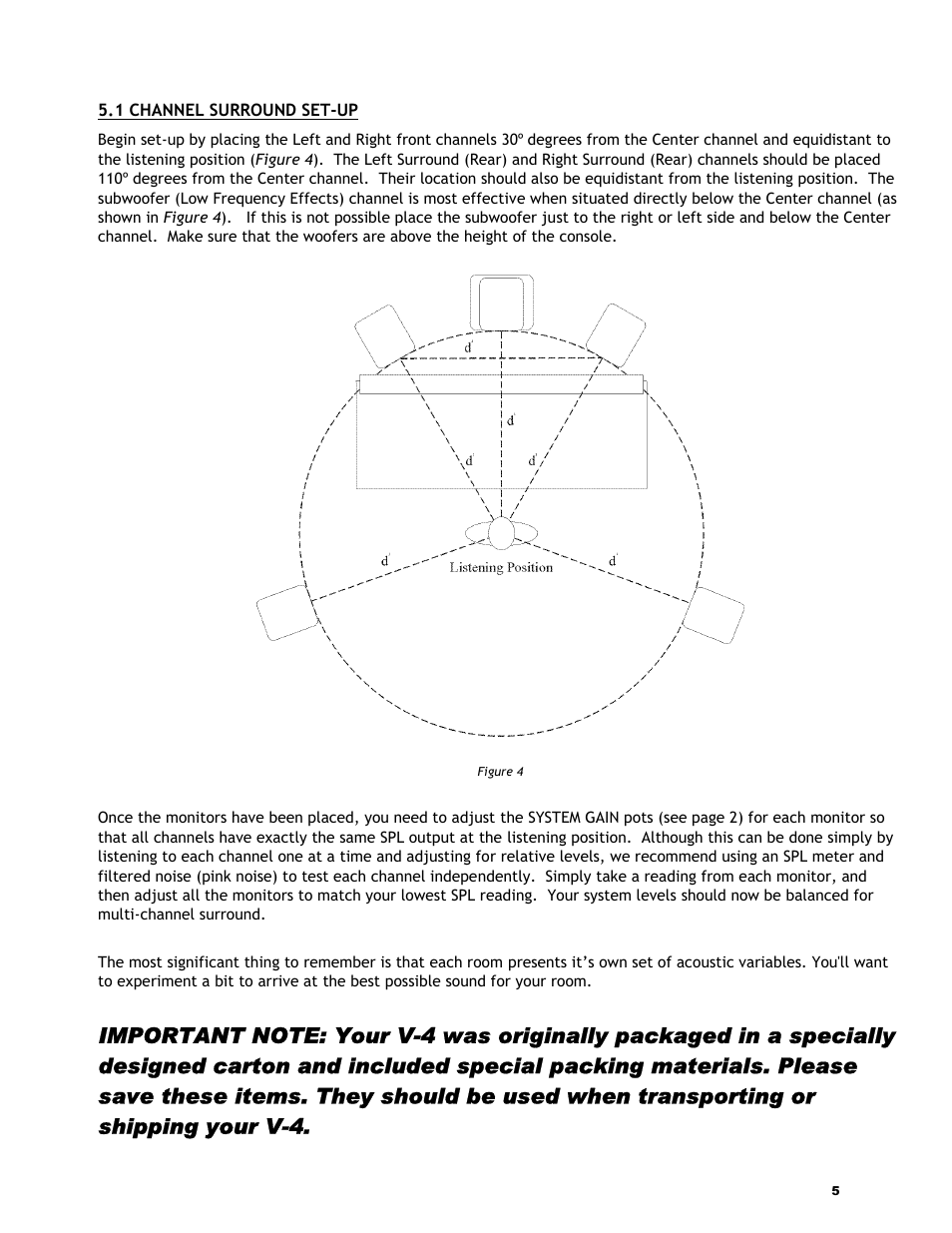 KRK V4 User Manual | Page 6 / 14