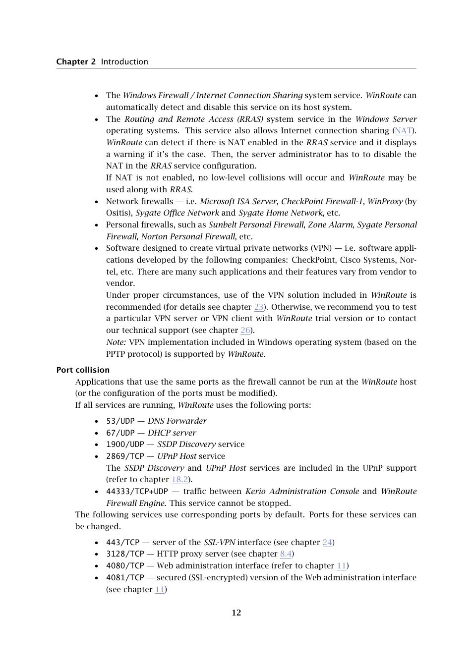 Kerio Tech Firewall6 User Manual | Page 12 / 404