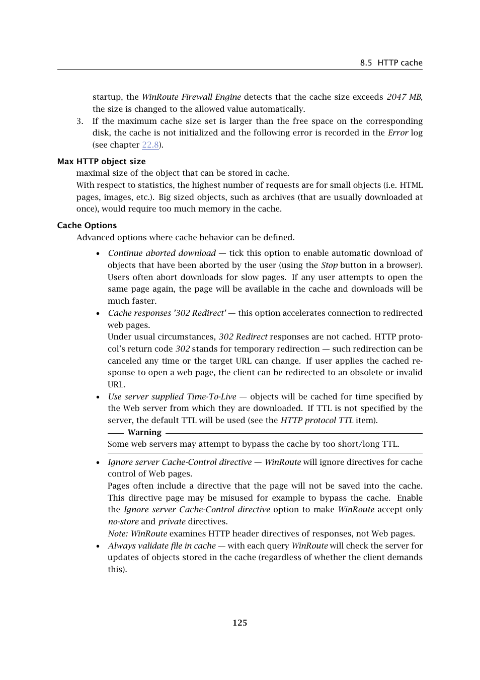 Kerio Tech Firewall6 User Manual | Page 125 / 404