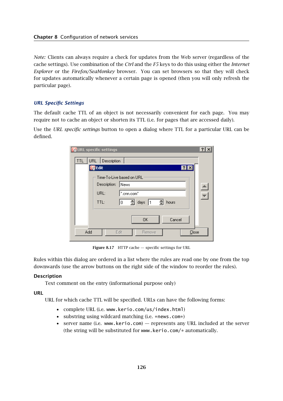 Kerio Tech Firewall6 User Manual | Page 126 / 404