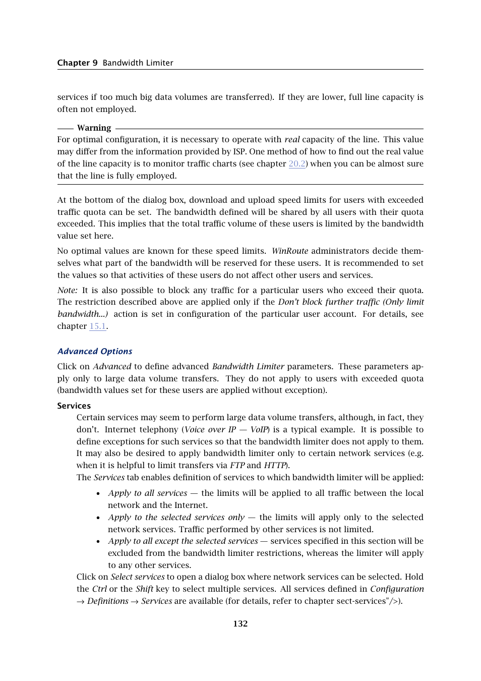Kerio Tech Firewall6 User Manual | Page 132 / 404