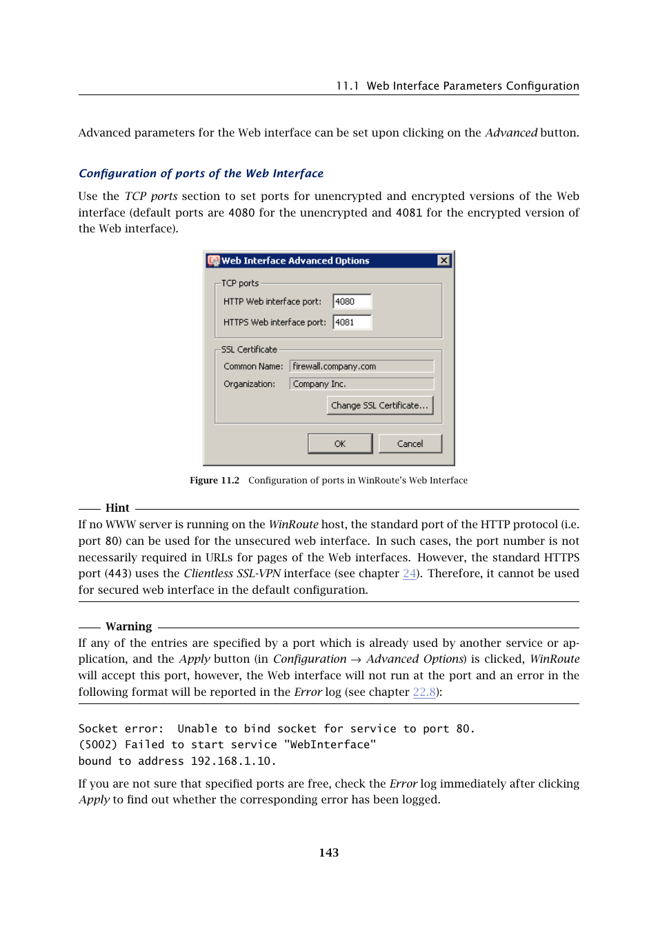 Kerio Tech Firewall6 User Manual | Page 143 / 404
