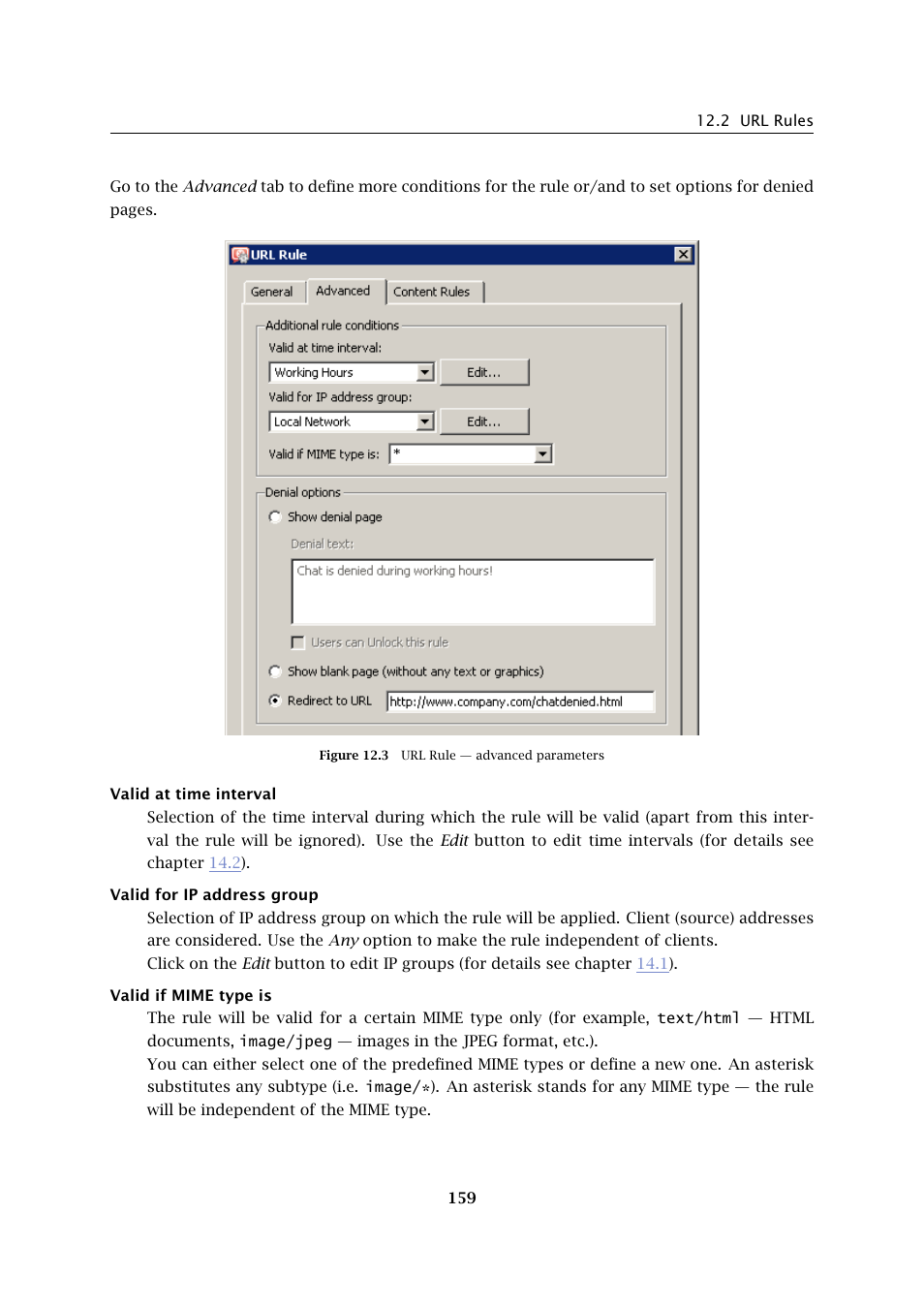 Kerio Tech Firewall6 User Manual | Page 159 / 404