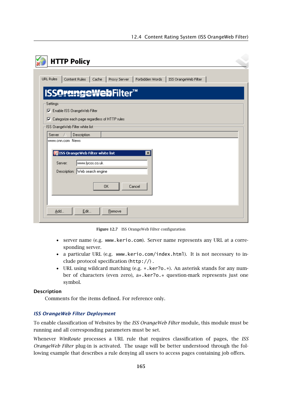 Kerio Tech Firewall6 User Manual | Page 165 / 404