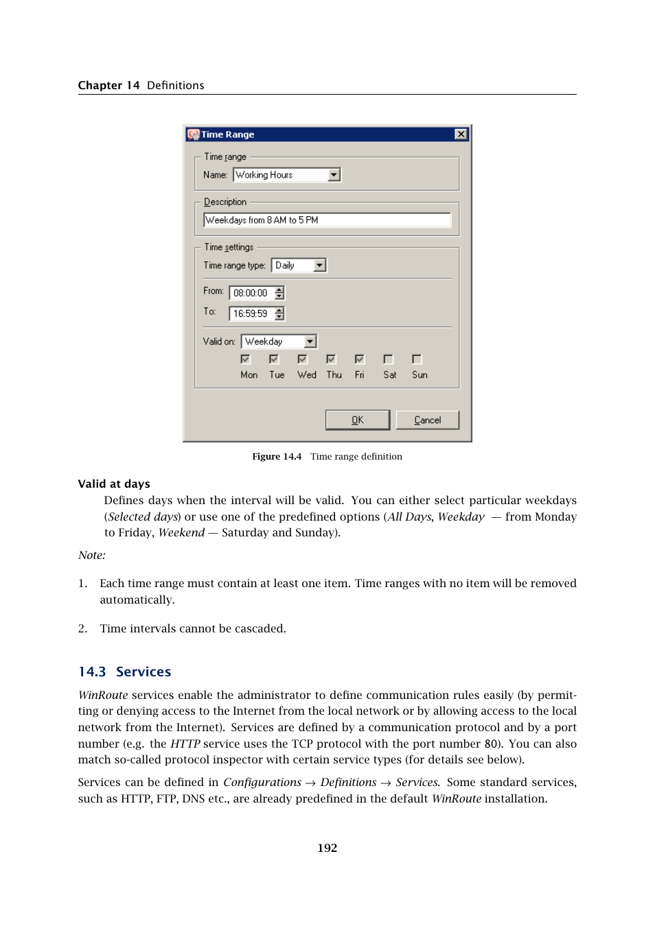 Services, 3 services | Kerio Tech Firewall6 User Manual | Page 192 / 404