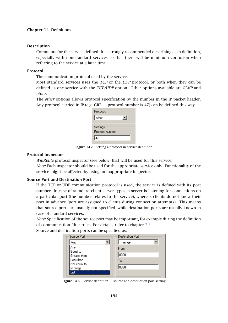 Kerio Tech Firewall6 User Manual | Page 194 / 404