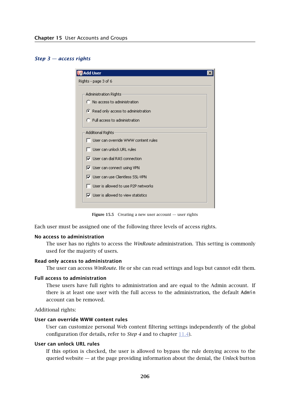 Kerio Tech Firewall6 User Manual | Page 206 / 404