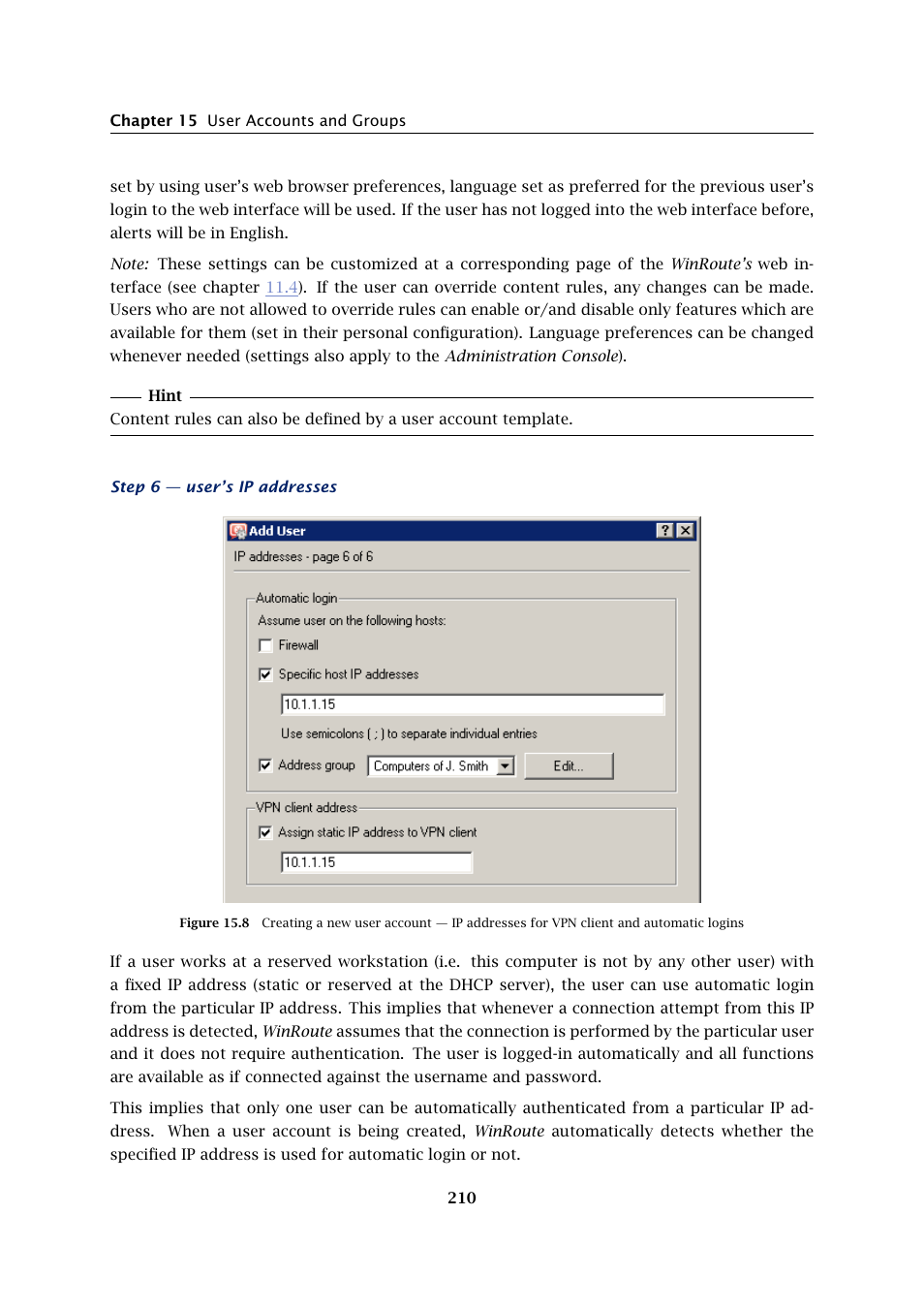 Kerio Tech Firewall6 User Manual | Page 210 / 404