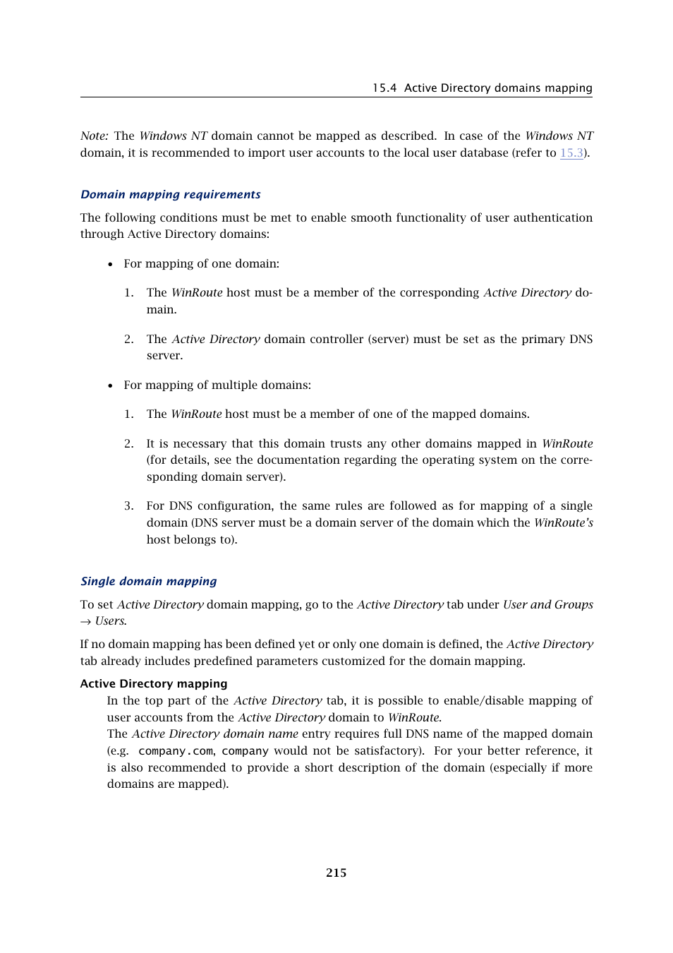 Kerio Tech Firewall6 User Manual | Page 215 / 404