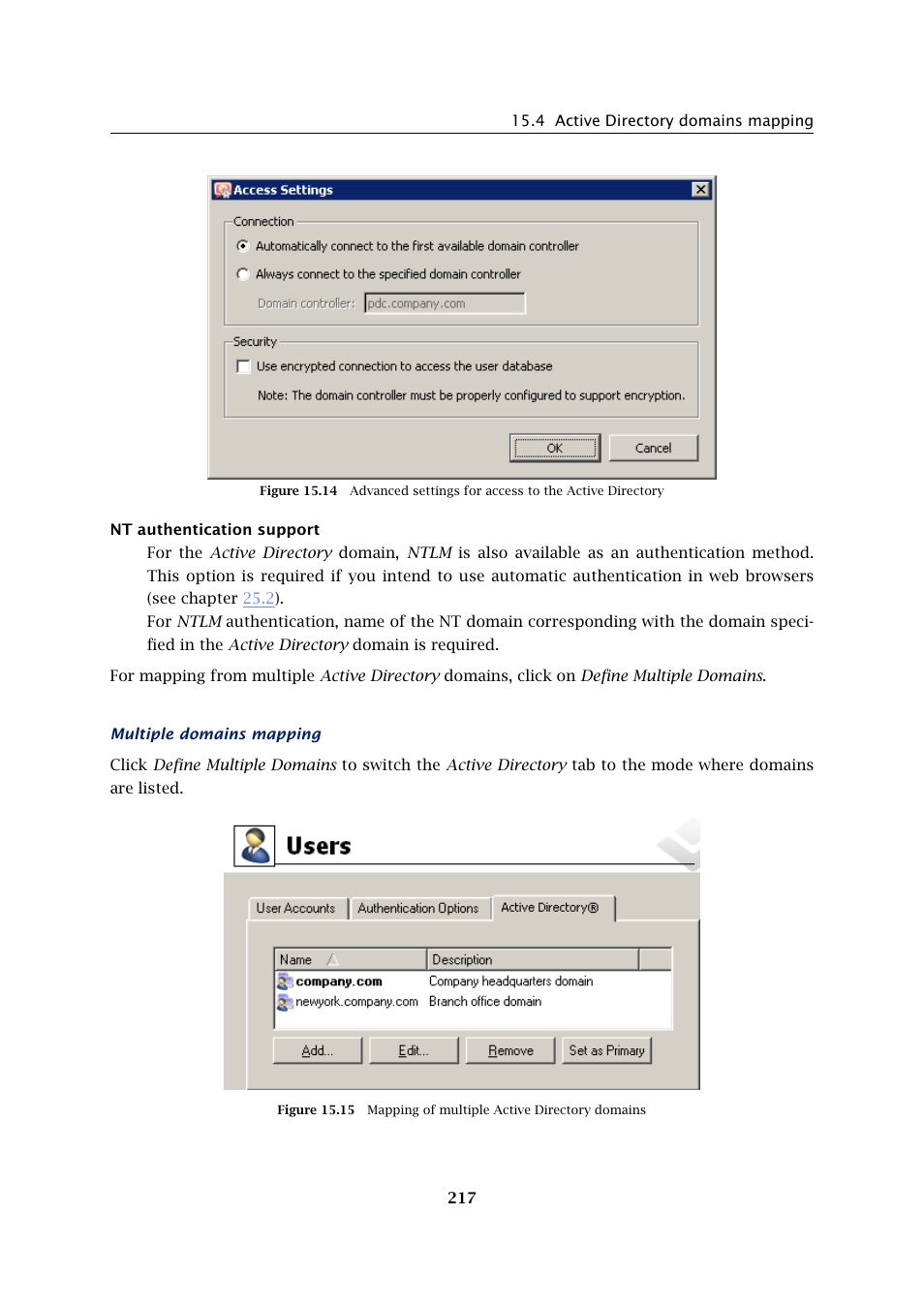 Kerio Tech Firewall6 User Manual | Page 217 / 404