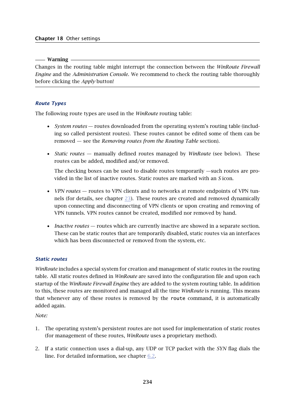 Kerio Tech Firewall6 User Manual | Page 234 / 404