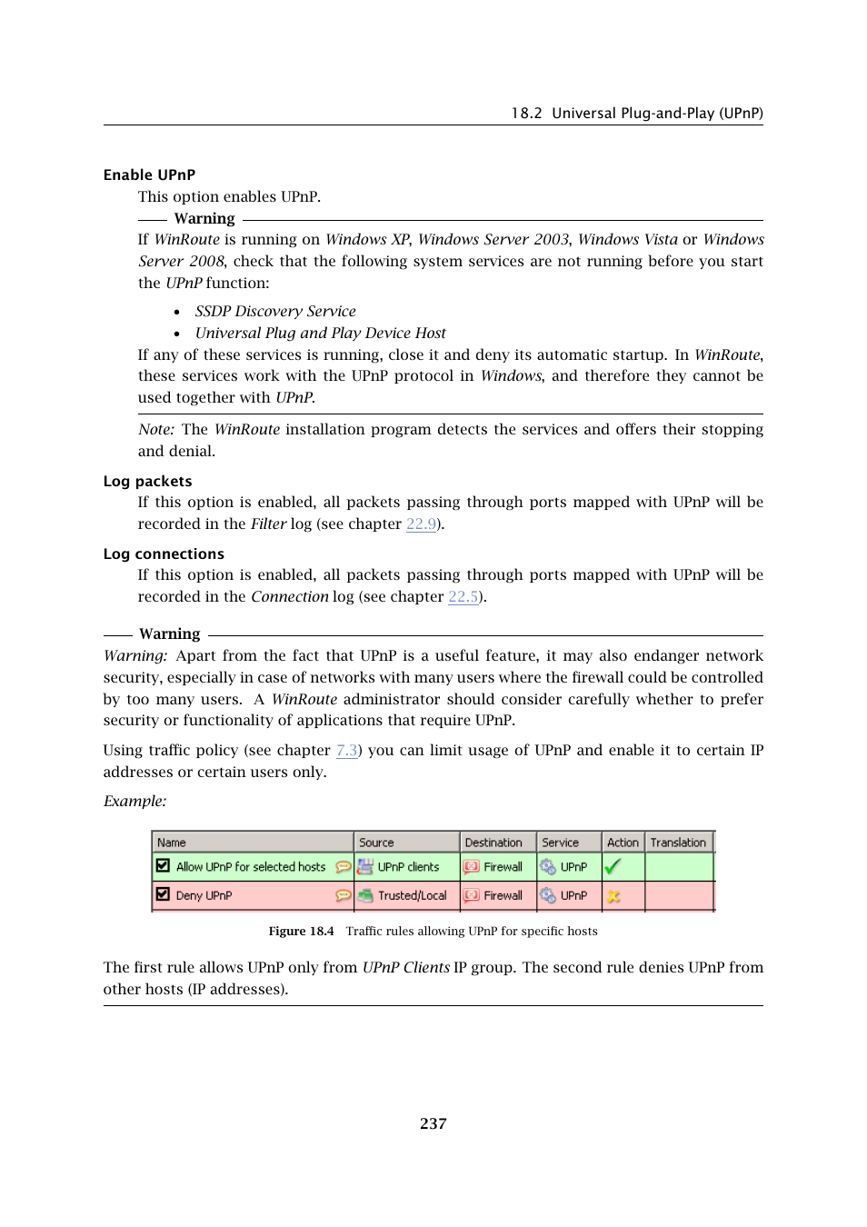 Kerio Tech Firewall6 User Manual | Page 237 / 404