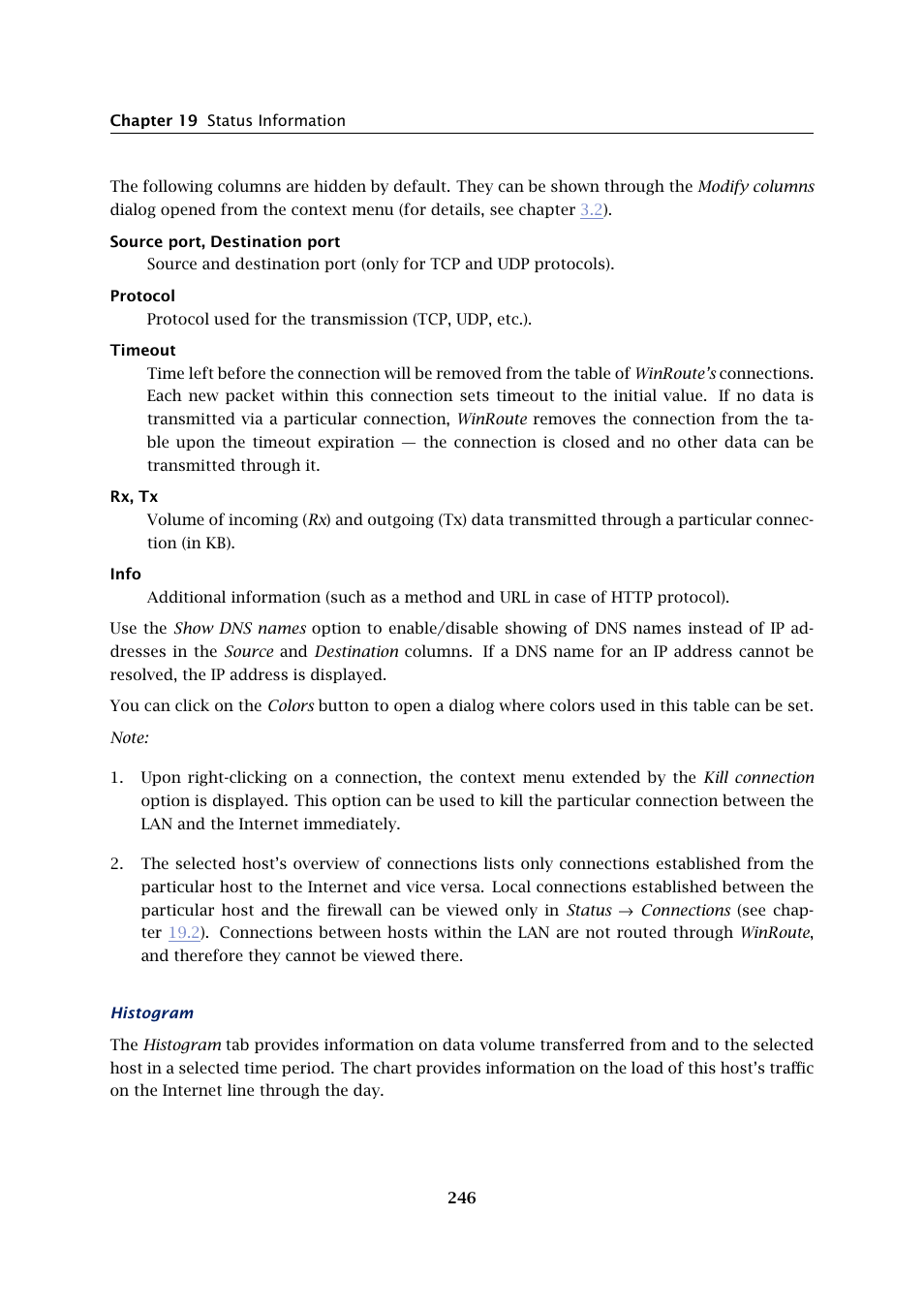 Kerio Tech Firewall6 User Manual | Page 246 / 404