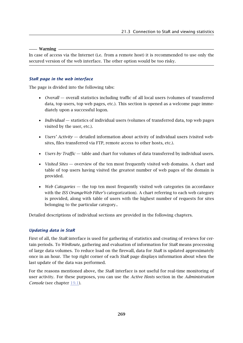 Kerio Tech Firewall6 User Manual | Page 269 / 404