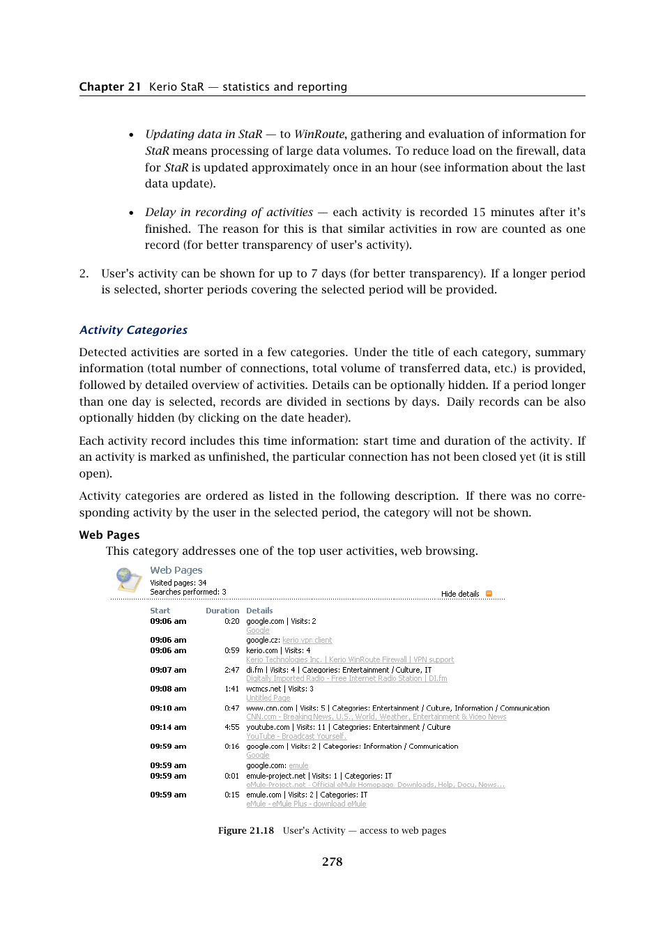 Kerio Tech Firewall6 User Manual | Page 278 / 404