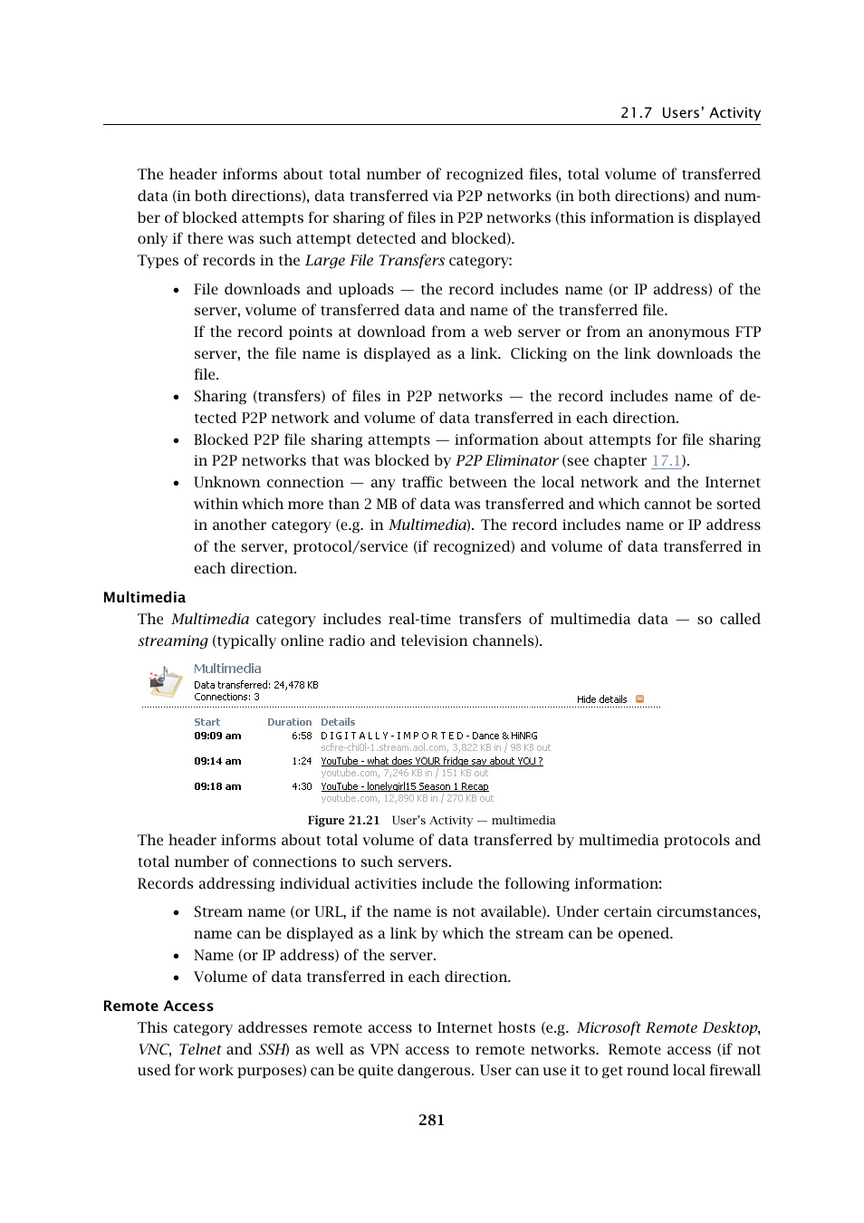 Kerio Tech Firewall6 User Manual | Page 281 / 404