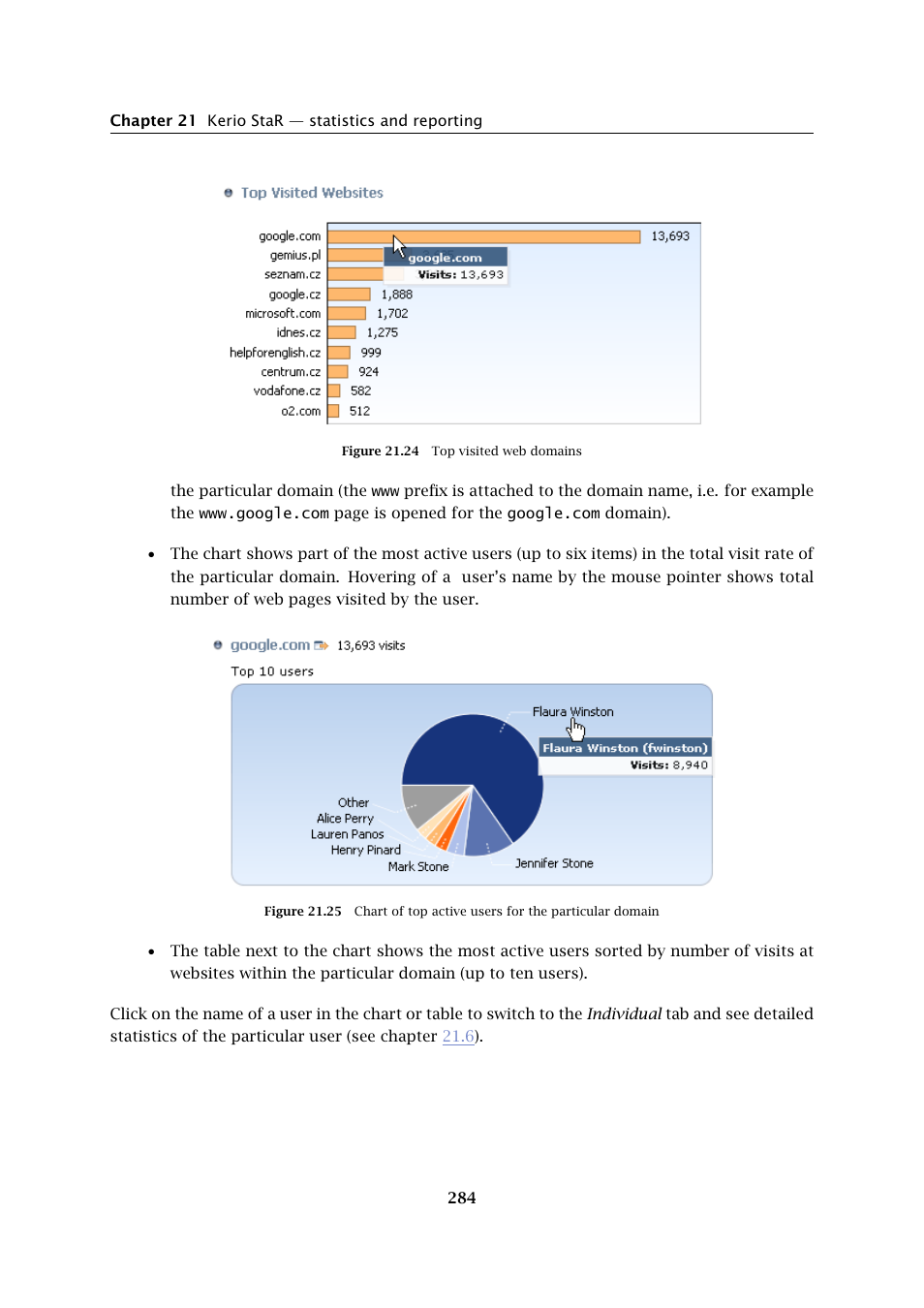 Kerio Tech Firewall6 User Manual | Page 284 / 404