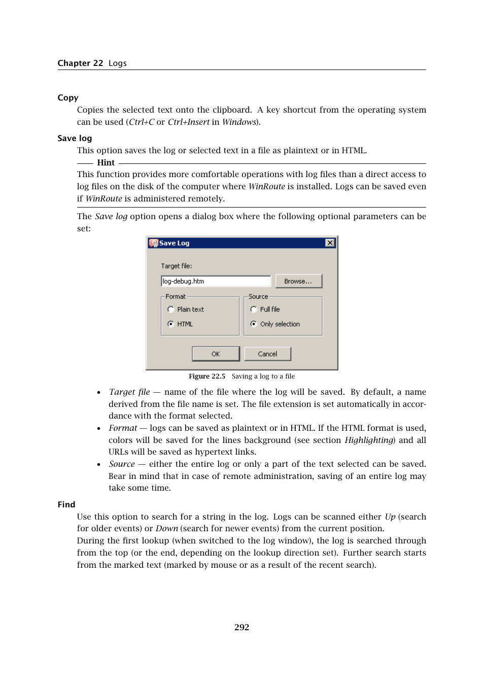 Kerio Tech Firewall6 User Manual | Page 292 / 404