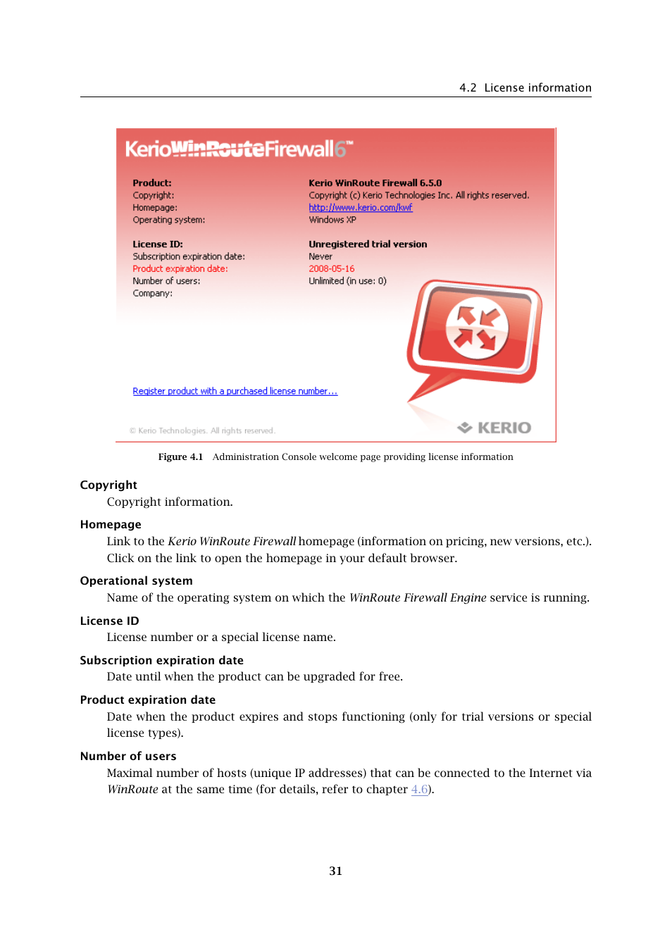 Kerio Tech Firewall6 User Manual | Page 31 / 404