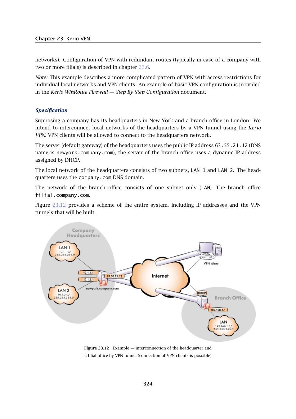 Kerio Tech Firewall6 User Manual | Page 324 / 404