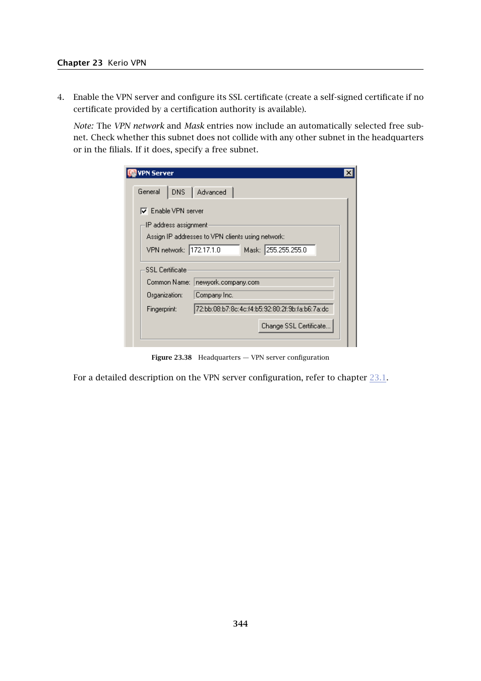 Kerio Tech Firewall6 User Manual | Page 344 / 404