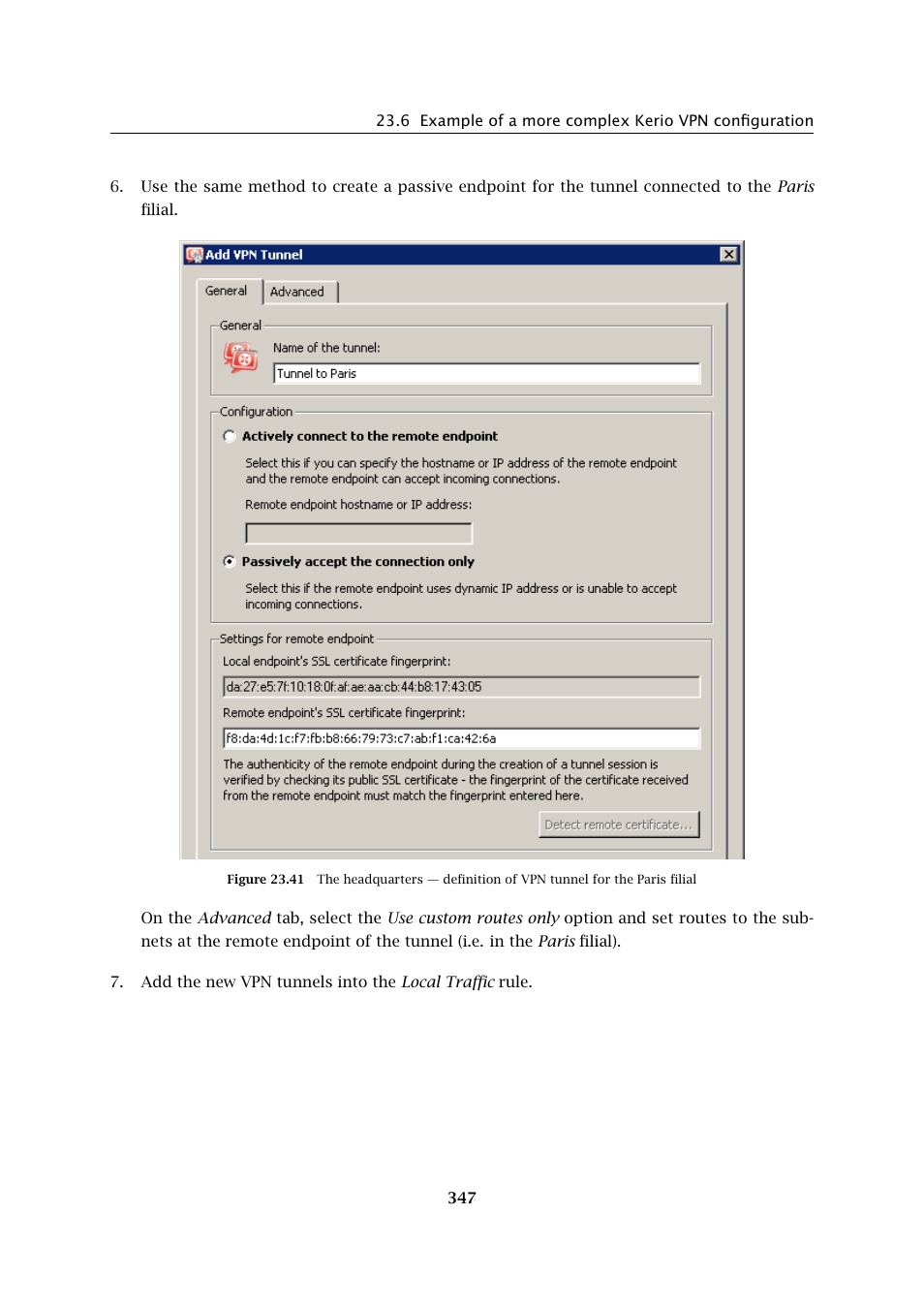 Kerio Tech Firewall6 User Manual | Page 347 / 404