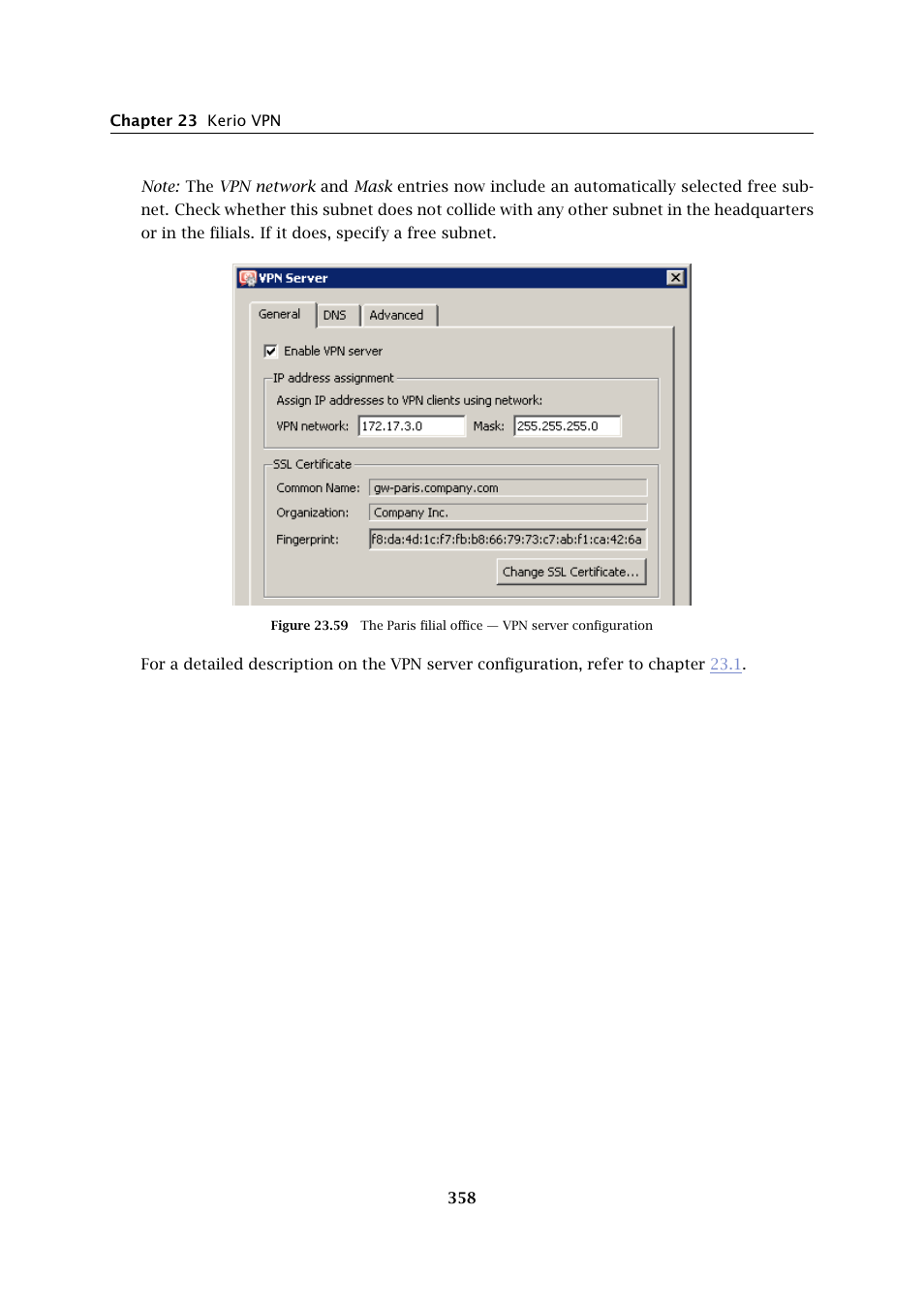 Kerio Tech Firewall6 User Manual | Page 358 / 404