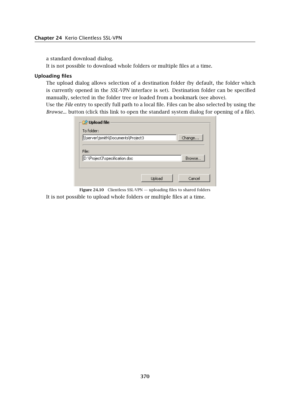 Kerio Tech Firewall6 User Manual | Page 370 / 404
