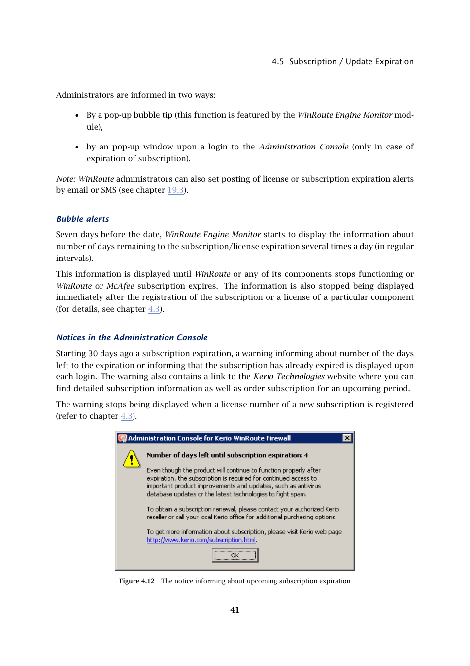Kerio Tech Firewall6 User Manual | Page 41 / 404